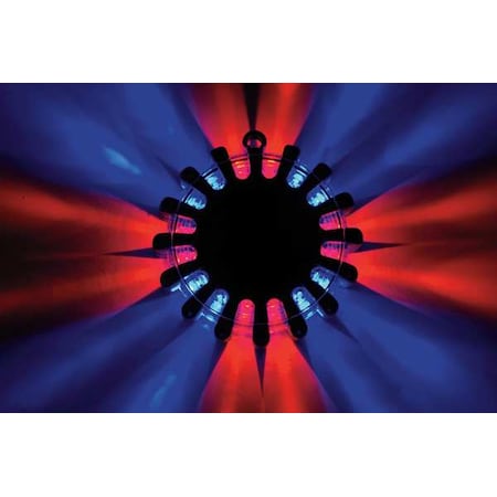 LED Road Flare Kit, Blue/Red (LED), Yellow (Shell), 4 in Length MPN:PF6P-210R-RB-Y