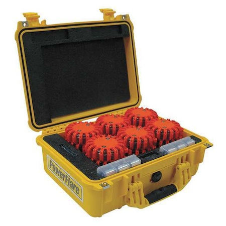 LED Safety Flare Kit, LED Color Red/Amber MPN:PFPACK24Y-RA-O