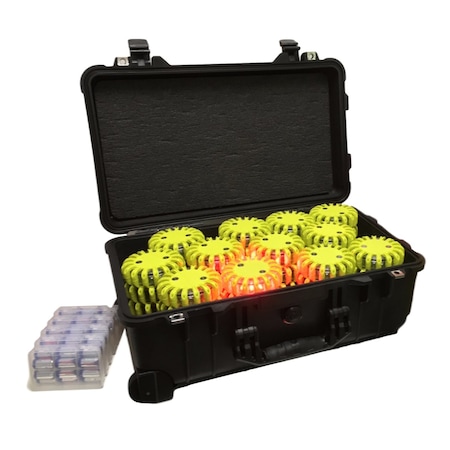 Hard Case, 60, Red Lt, Ylw Shell MPN:PFPACK60-R-Y