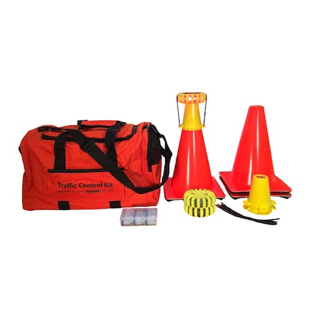 Traffc Ctrl Kt, 3, Red Lt, Ylw Shell MPN:TCK3-R-Y