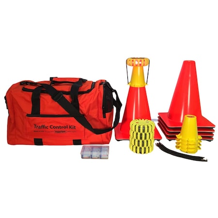 Traffc Ctrl Kt, 5, Red Lt, Ylw Shell MPN:TCK5-R-Y