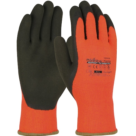 Glove, Micro Finish, Orange/Brown, XL, PK12 MPN:41-1400/XL