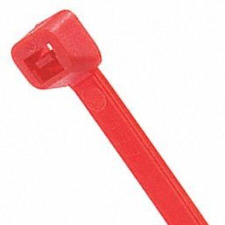 Cable Tie, 7-1/2 in L, 1-3/4 in Max Bundle Dia., Red, Nylon 6/6, 50 lb Strength MPN:GRP-750RD