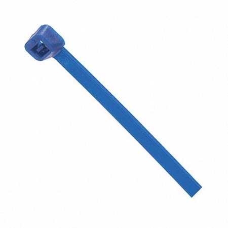 Cable Tie, 8 in L, 2 in Max Bundle Dia., Blue, Nylon 6/6, 40 lb Strength MPN:GRP-840BL