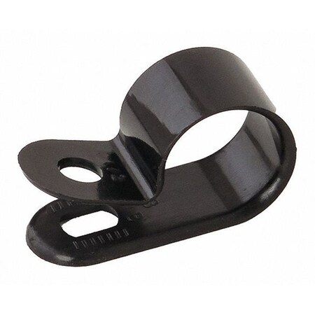 Cable Clamp, Nylon 6/6, 1/2 in Bundle Dia., Black MPN:GRP-CH5B