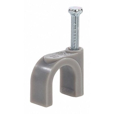 Cable Clip, Polyethylene, 9.60 mm Bundle Dia., Gray MPN:GRP-CM391GY