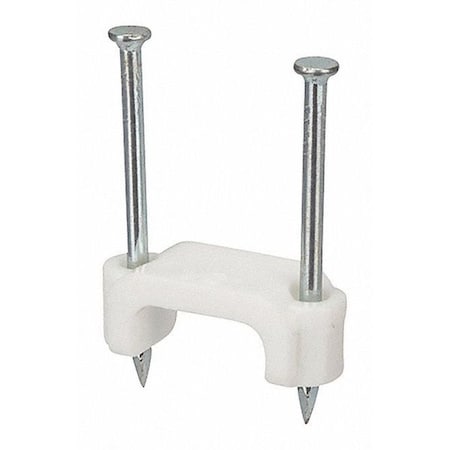 Cable Clip, Polyethylene, 12.49 mm Bundle Dia., White MPN:GRP-CM492WT