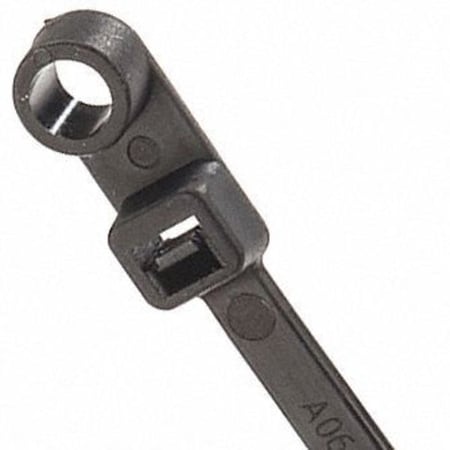 Cable Tie, 7-1/2 in L, 2 in Max Bundle Dia., Black, Nylon 6/6, 50 lb Strength MPN:GRP-M750B