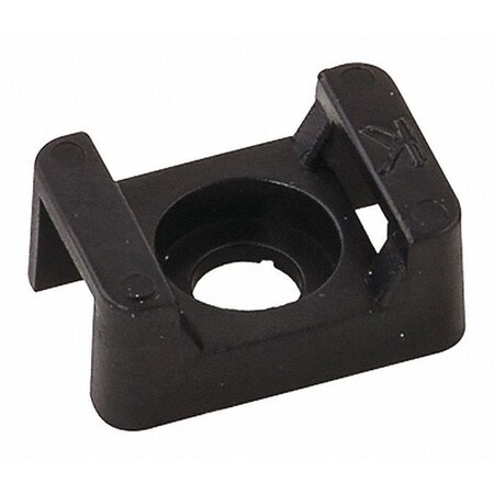 Saddle Tie Mount, Black, Nylon 66 MPN:GRP-SM9B