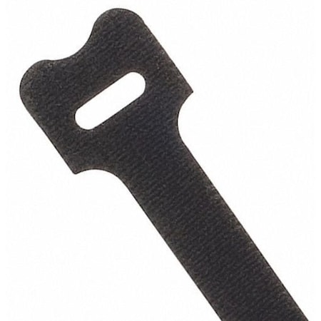 Cable Tie, 15 ft L, Black, Polyester, Polyethylene, 3 lb Strength MPN:GRP-VR1575B