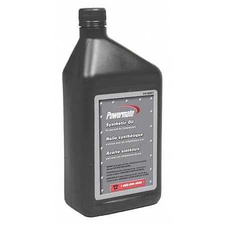 Synthetic Air compressor Oil, 1 qt MPN:018-0069CT