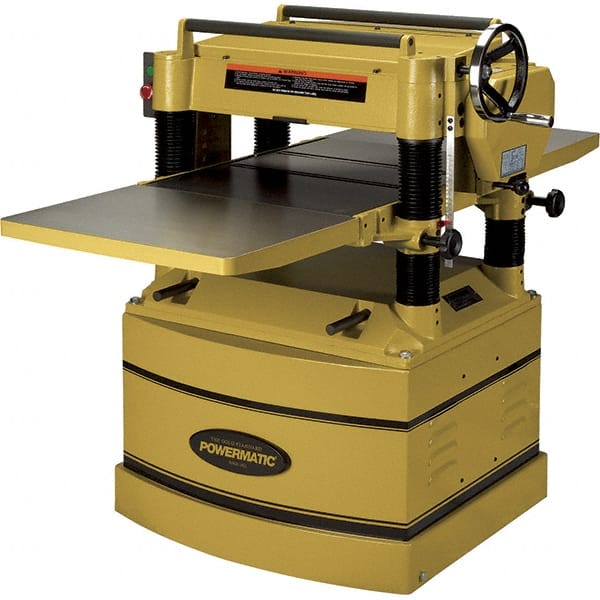 Planer Machines; Cutting Width (Inch): 20; Maximum Cutting Width: 20in; Depth of Cut (Inch): 3/32; Cutter Head Speed: 5000.0; Phase: Three; Cutter Head Speed (RPM): 5000.00 MPN:1791297
