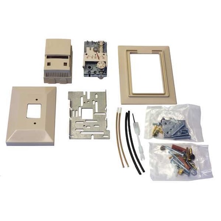 Pneumatic Thermostat Conversion Kit, Single Temperature, Heating and Cooling, 2 Pipe, Vertical MPN:192-850