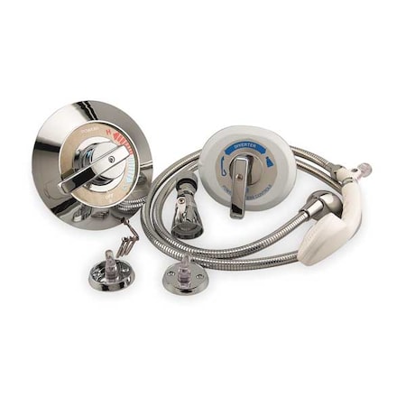 Pressure Balancing Mixing Valve, 1/2 In MPN:P910GK1-5YW