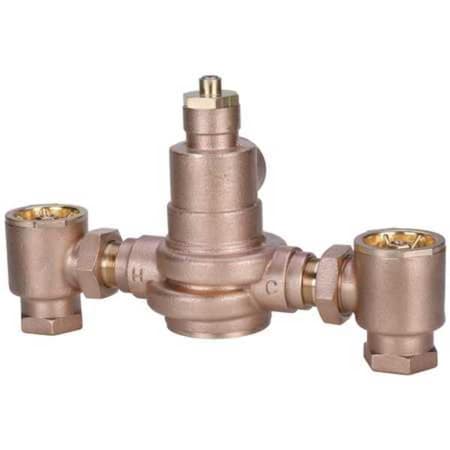 Mixing Valve, Brass, 110 gpm MPN:1 1/4 x 1 1/4 LFMM433-1