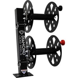 Diamond Lead Reels™ Welding Cable Lead Reel Fixed Base Double FBD10BLK