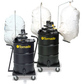 Tornado® Single Electric Jumbo Wet/Dry Industrial Vacuum Black 95954