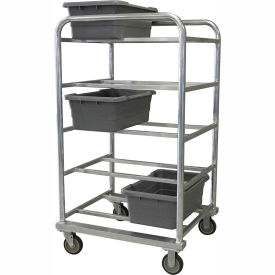 PVI Aluminum Lug Cart HDLUGDB10 - 10 Lug Cap. Heavy Duty All-Welded 31-1/4