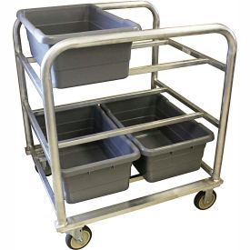 PVI Aluminum Lug Cart HDLUGDB6 - 6 Lug Cap. Heavy Duty All-Welded 31-1/4