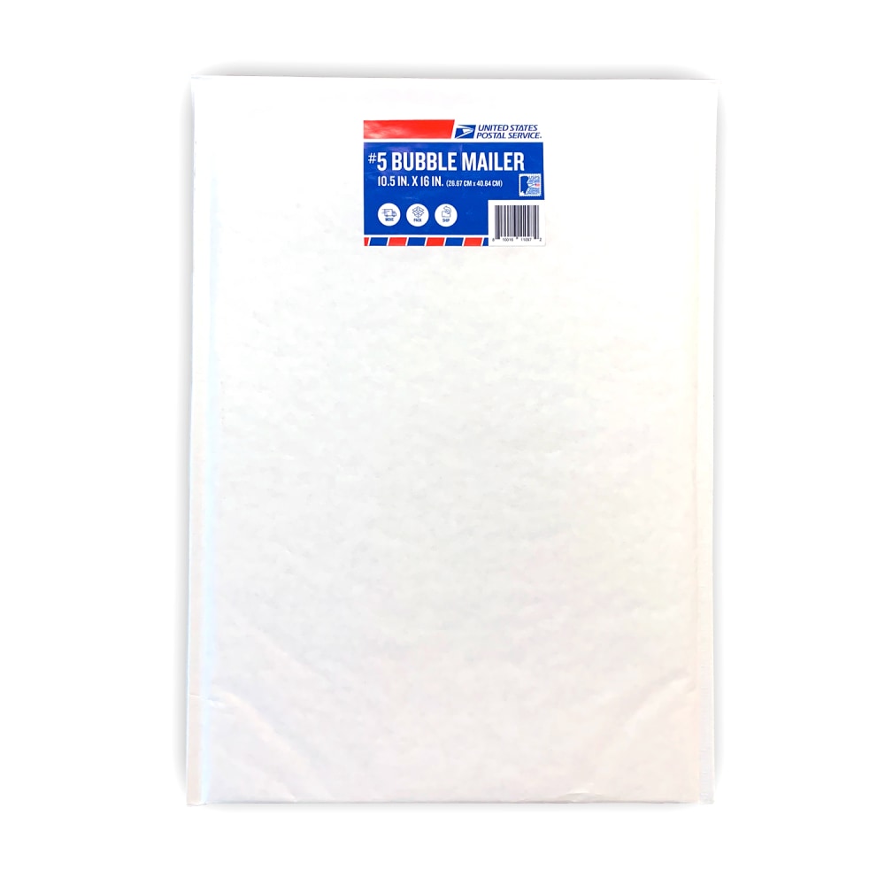 USPS Bubble Mailer, Size #5, White MPN:CSODUSPSMLR5