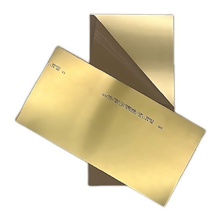 Shim Stock, Brass, Gold MPN:17DU10
