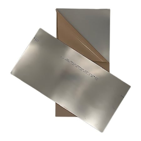 Shim Stock, Stainless Steel, Silver MPN:22DU31