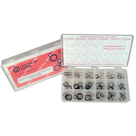 Die Button Shim, 20mm x 0.25, Metric, PK25 MPN:26984