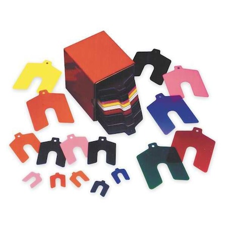 Slotted Shim Assortment, tabbed, 170 pcs MPN:42906