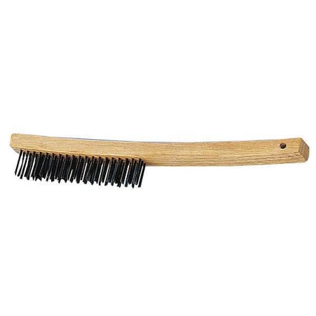Wire Brush, Bent Handle, 3 x 19, PK12 MPN:319