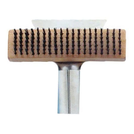 Butcher Blck Wire Brsh w/ Scrpr, 6x19, PK6 MPN:619SC