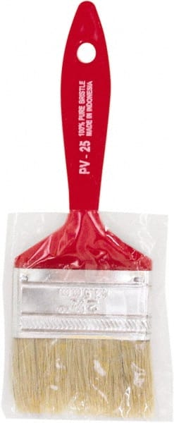 Paint Brush: 2-1/2 in White China, Synthetic Bristle MPN:PV25 Paint Brush: 2-1/2 in White China, Synthetic Bristle MPN:PV25