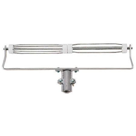 Paint Roller Frame, Yoke, Aluminum Handle, 18