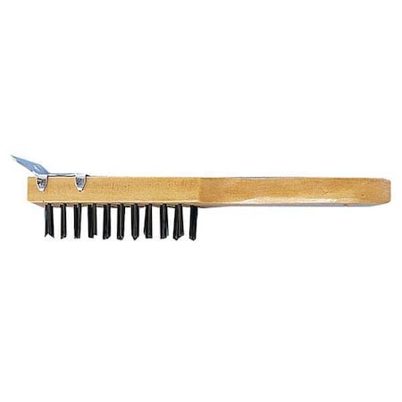 Heavy Duty Brush w/ Scraper, 4x11, PK12 MPN:411SC