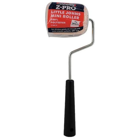 Paint Roller Frame & Cover, Cage, Plastic Handle, 3