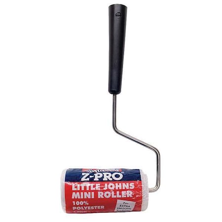 Paint Roller Frame & Cover, Cage, Plastic Handle, 4