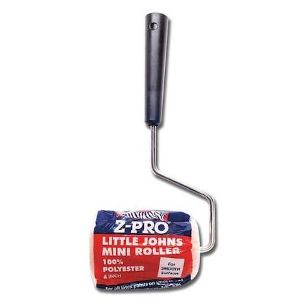 Paint Roller Frame & Cover, Cage, Plastic Handle, 4