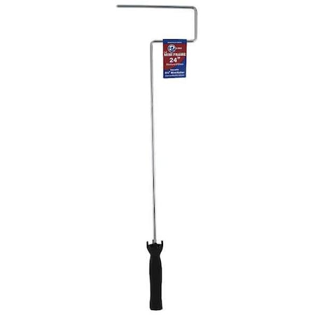 Mini Paint Roller Frame, Frame, Plastic Handle, 6-1/2