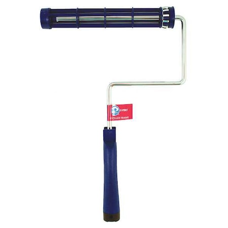 Paint Roller Frame, Cage, Plastic Handle, 9