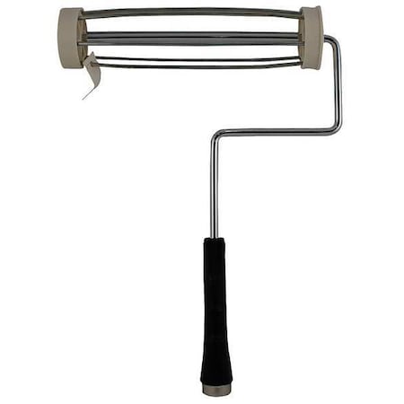 Paint Roller Frame, Cage, Plastic Handle, 9