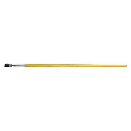 #4 Flat Red Sable Bristle, Paint Brush, 12 PK MPN:AR15204
