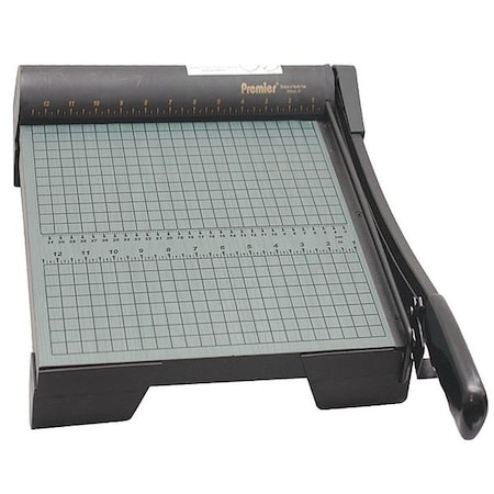 Guillotine Paper Trimmer, 19 in. L, Wood MPN:W12