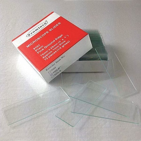 Microscope Slides, Plain, Enhanced, PK144 MPN:9101-E
