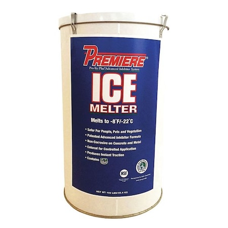 Ice Melt 100 lb. Drum, Full TL MPN:PM100DR-FT
