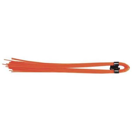 Fluorescent Orange, 6 In., Whiskers, PK1000 MPN:W6*OG-200