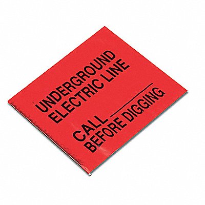 Marking Flag Red Electric Line PVC PK100 MPN:4521RBK3571-200 Marking Flag Red Electric Line PVC PK100 MPN:4521RBK3571-200