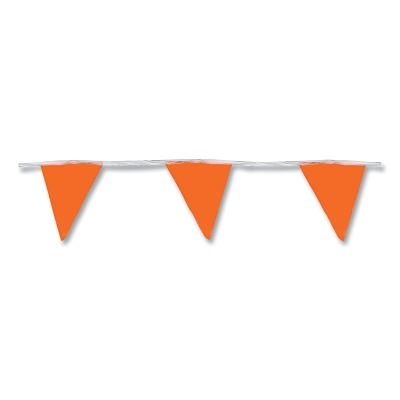 9 X 12 Pennant Flag 100'STAND Orange MPN:SPF912100O