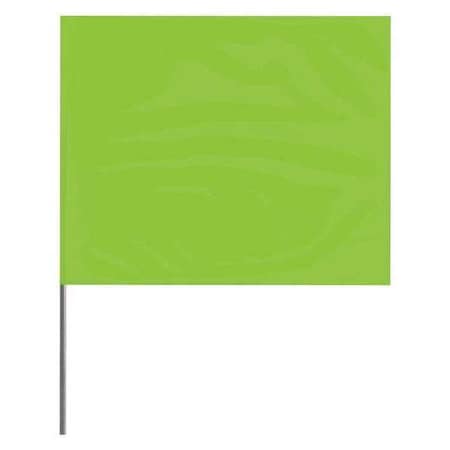 Marking Flag, PVC, Solid, 2.5
