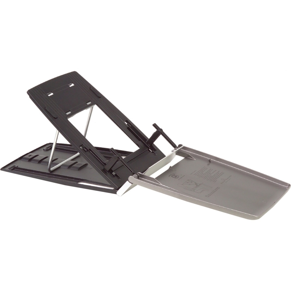 Bakker Elkhuizen Ergo-Q 330 Portable Notebook Stand - Up to 17in Screen Support - 0.51inx8.98inx 12.20in Depth - BNEQ330 MPN:BNEQ330