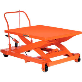 PrestoLifts™ Portable Manual Scissor Lift XP36-10 1000 Lb. Cap. 24x48 XP36-10