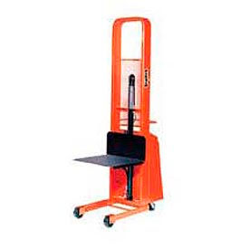 PrestoLifts™ Pacemaker Battery Powered Lift Stacker B552 1000 Lb. 24 x 24 Platform B552